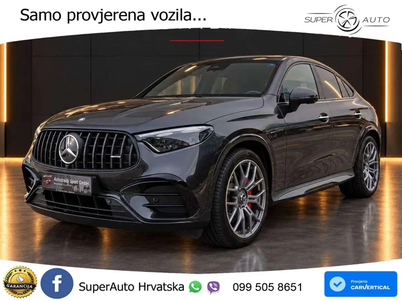 Mercedes AMG GLC 63 S E PERFORMANCE (680 KS) 4MATIC+ AMG SPEEDSHIFT MCT 9G Edition One ACC+HEAD+GR SJED+360+PANO