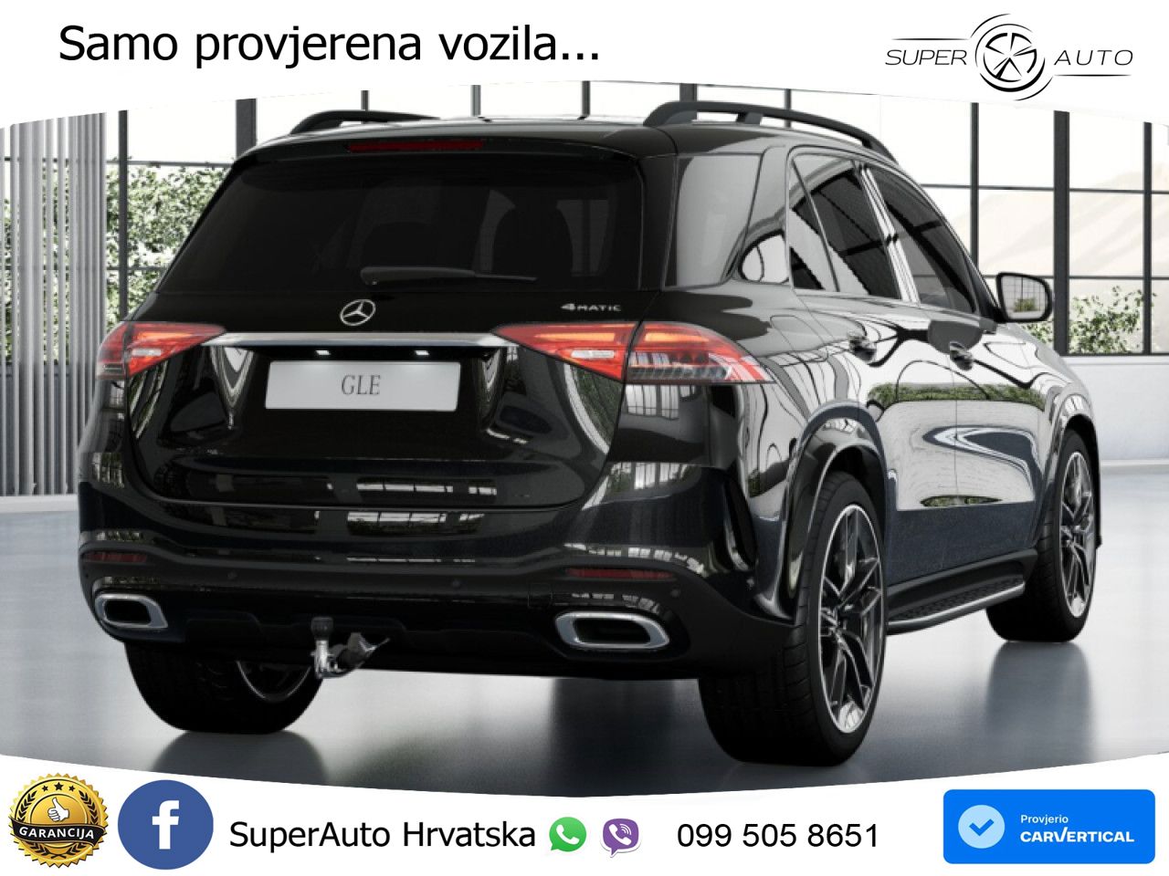 Mercedes GLE 300d (269 KS) EQ Boost 4MATIC 9G-TRONIC AMG ACC+HEAD+4xGR SJED+360+PANO