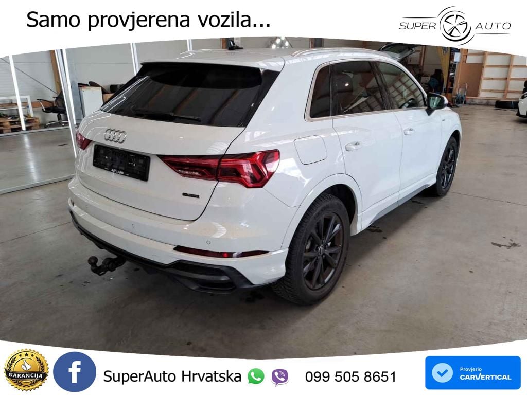 Audi Q3 40 TFSI (190 KS) quattro S tronic S line LED+GR SJED+ACC