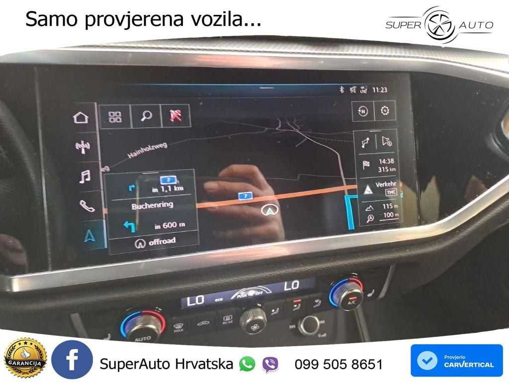 Audi Q3 40 TFSI (190 KS) quattro S tronic S line LED+GR SJED+ACC