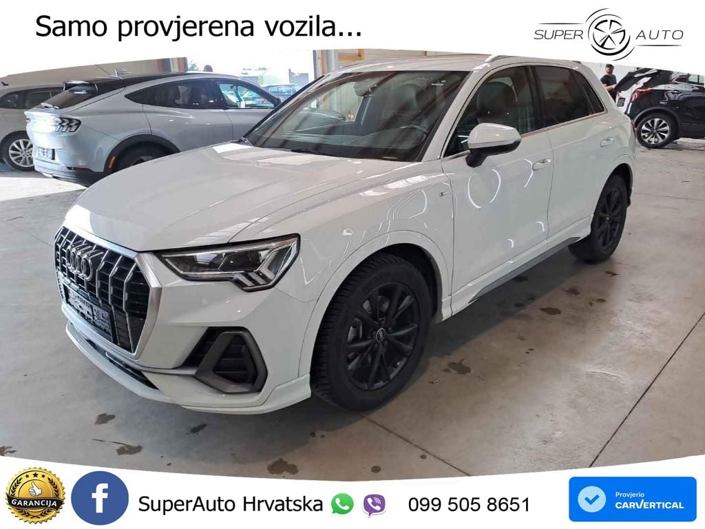 Audi Q3 40 TFSI (190 KS) quattro S tronic S line LED+GR SJED+ACC