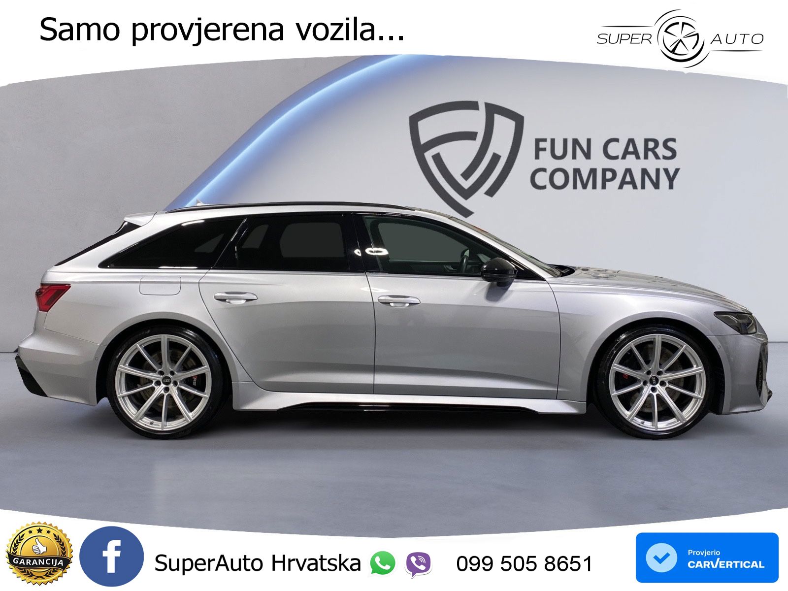 Audi RS6 Avant 4.0 TFSI V8 (600 KS) quattro Tiptronic LED+GR SJED+ACC