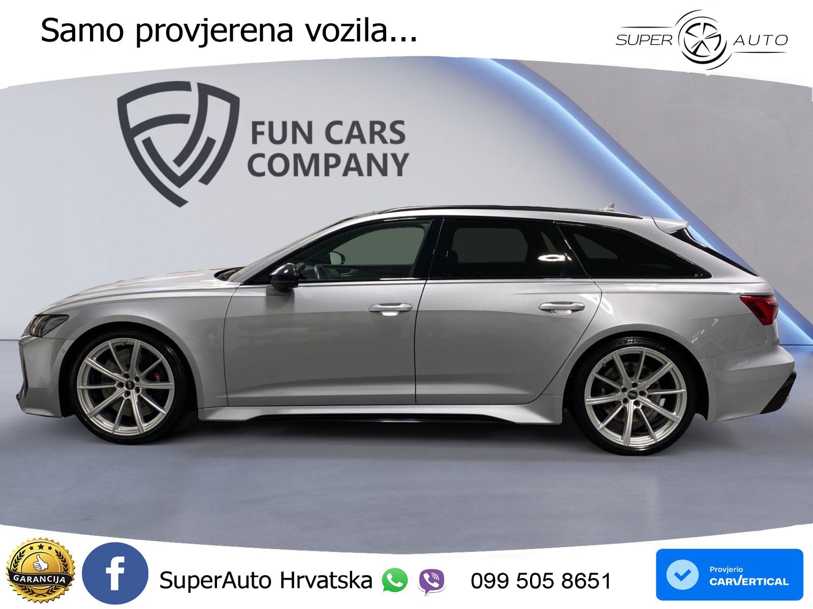 Audi RS6 Avant 4.0 TFSI V8 (600 KS) quattro Tiptronic LED+GR SJED+ACC