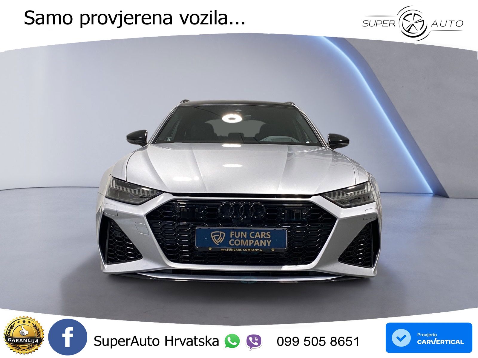 Audi RS6 Avant 4.0 TFSI V8 (600 KS) quattro Tiptronic LED+GR SJED+ACC