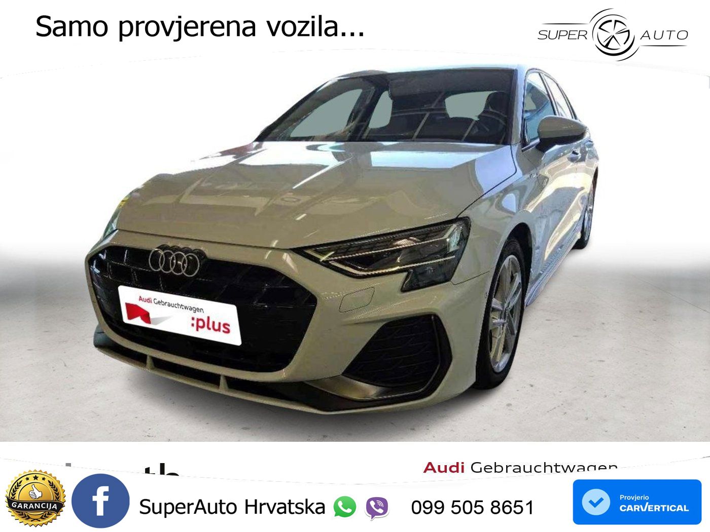 Audi A3 35 TFSI (150 KS) S tronic S line LED+GR SJED+ACC