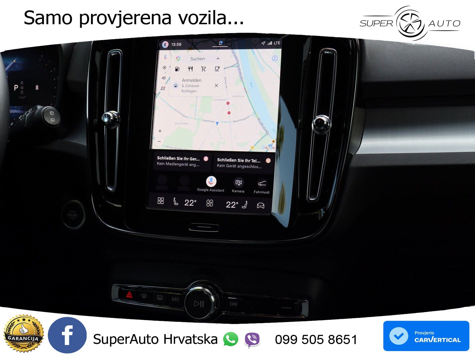 Volvo XC40 2.0 B3 163 KS Automatic LED+ACC