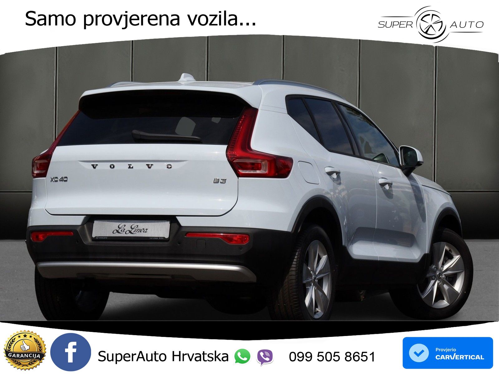 Volvo XC40 2.0 B3 163 KS Automatic LED+ACC