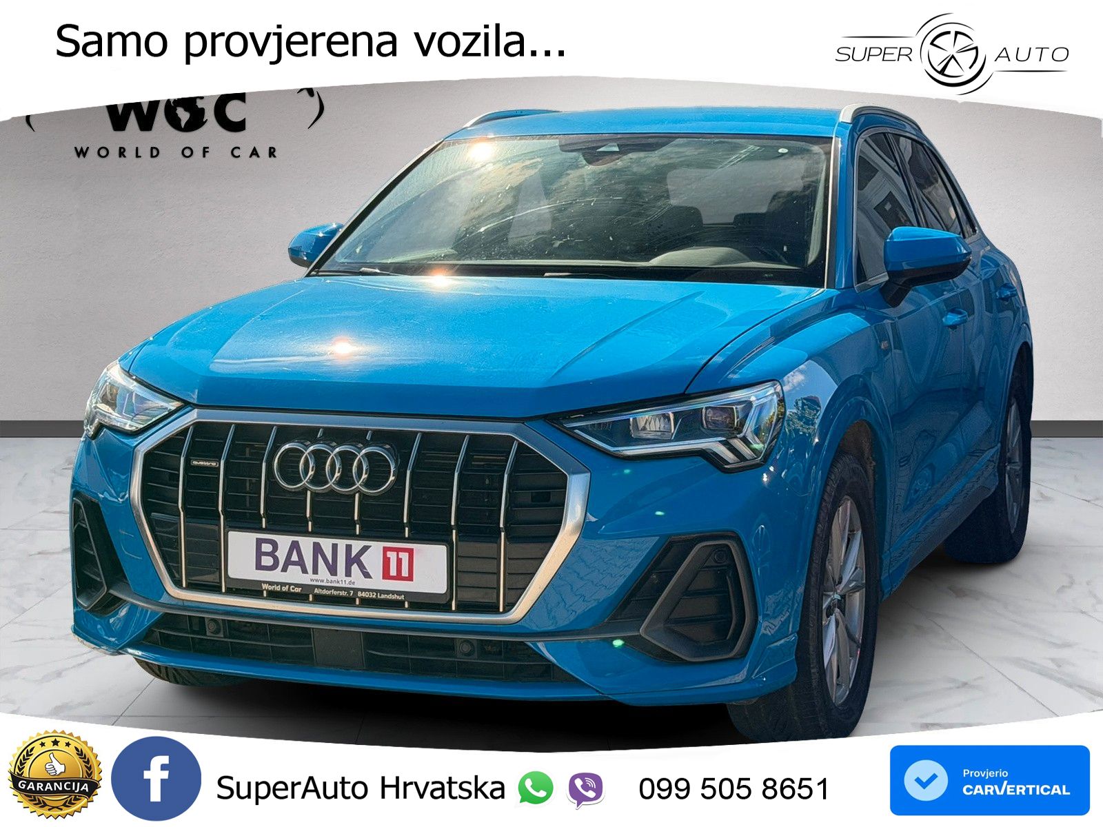 Audi Q3 40 TFSI (190 KS) quattro S tronic S line