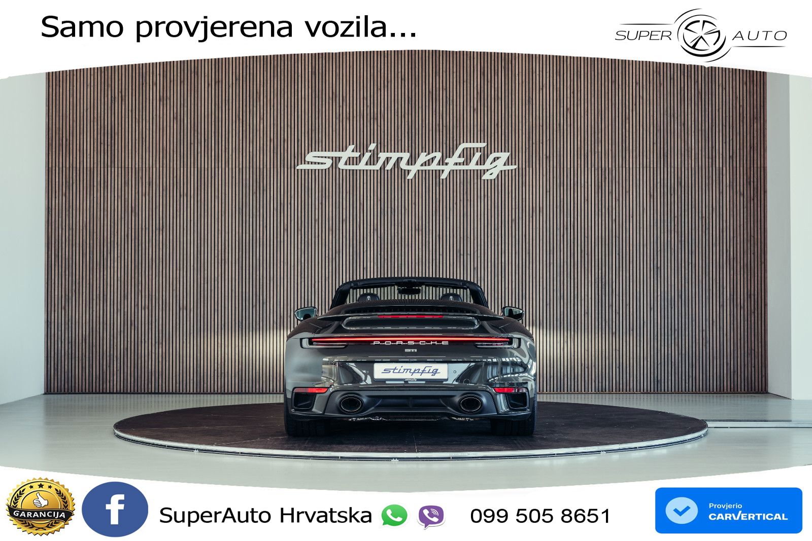 Porsche 911 Turbo S Cabriolet 3.8 (650 KS) PDK LED+GR SJED+ACC