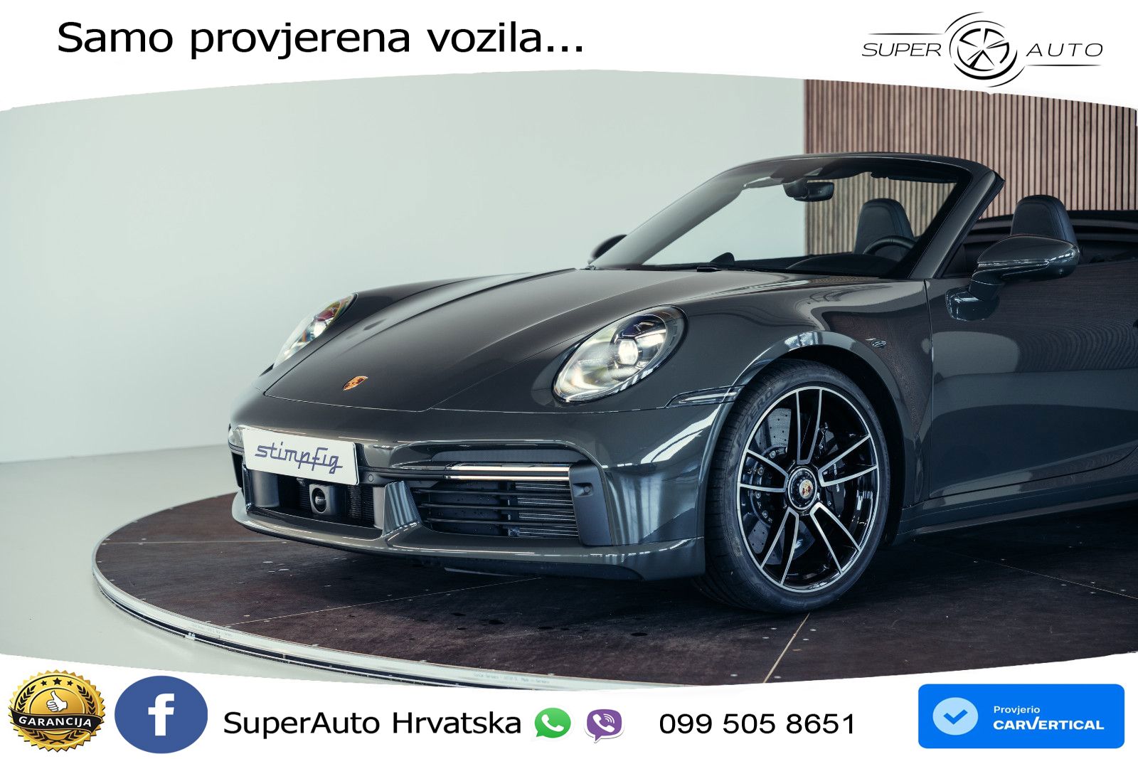 Porsche 911 Turbo S Cabriolet 3.8 (650 KS) PDK LED+GR SJED+ACC