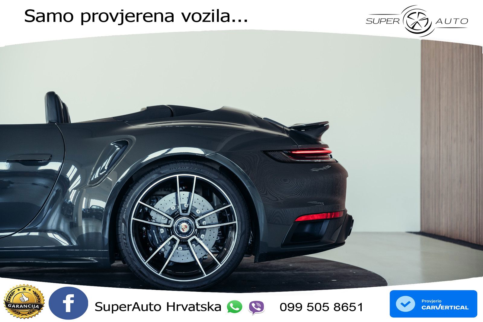 Porsche 911 Turbo S Cabriolet 3.8 (650 KS) PDK LED+GR SJED+ACC