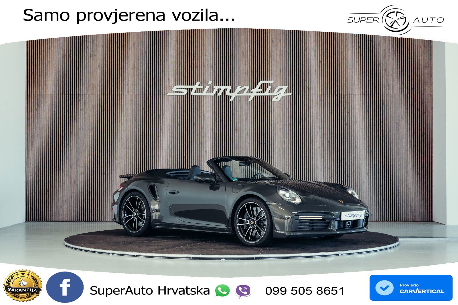 Porsche 911 Turbo S Cabriolet 3.8 (650 KS) PDK LED+GR SJED+ACC