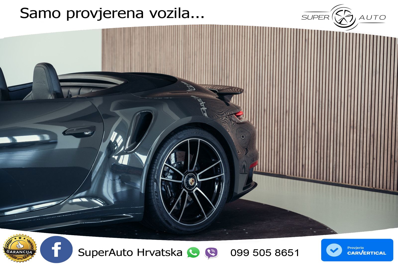Porsche 911 Turbo S Cabriolet 3.8 (650 KS) PDK LED+GR SJED+ACC