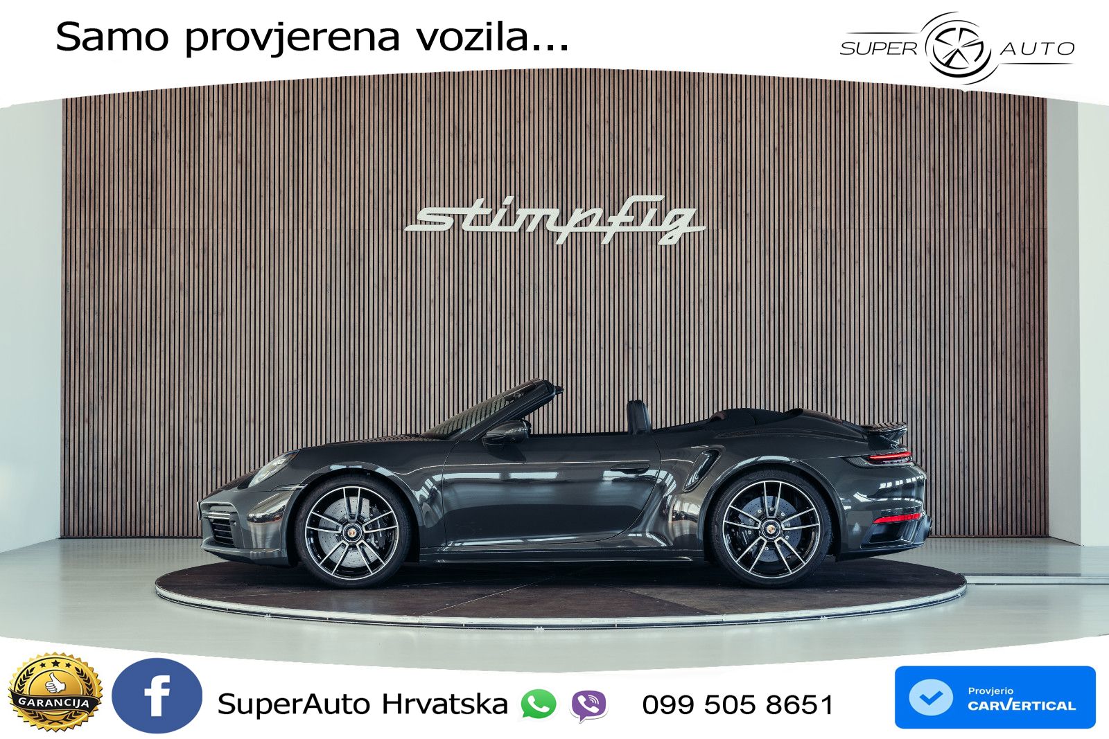 Porsche 911 Turbo S Cabriolet 3.8 (650 KS) PDK LED+GR SJED+ACC