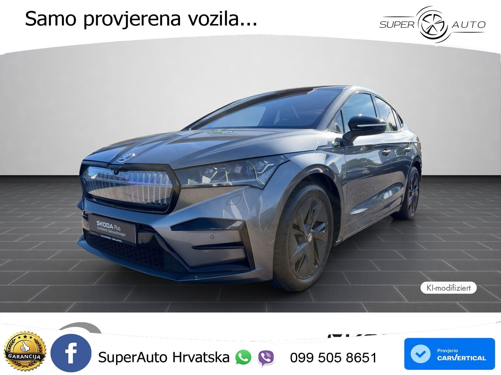 Škoda Enyaq iV RS 82 kWh (299 KS) AWD LED+GR SJED+ACC