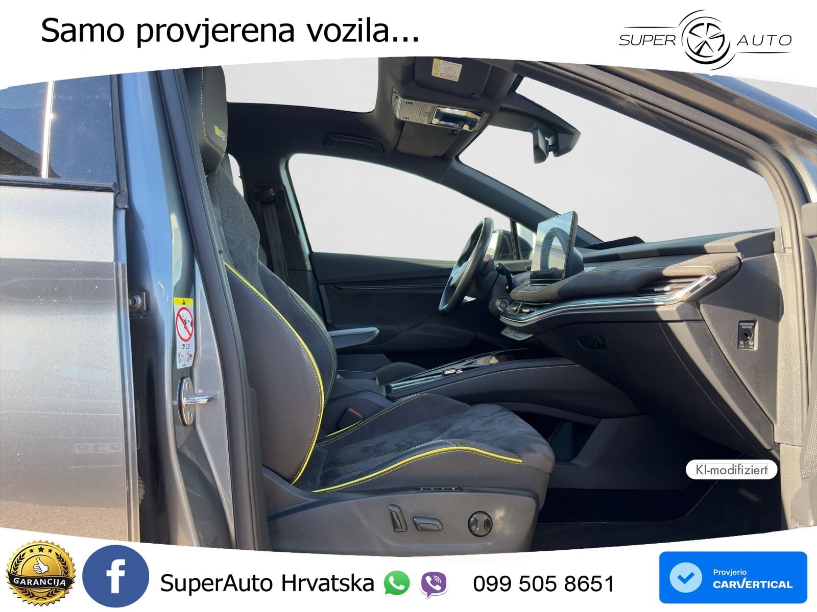 Škoda Enyaq iV RS 82 kWh (299 KS) AWD LED+GR SJED+ACC