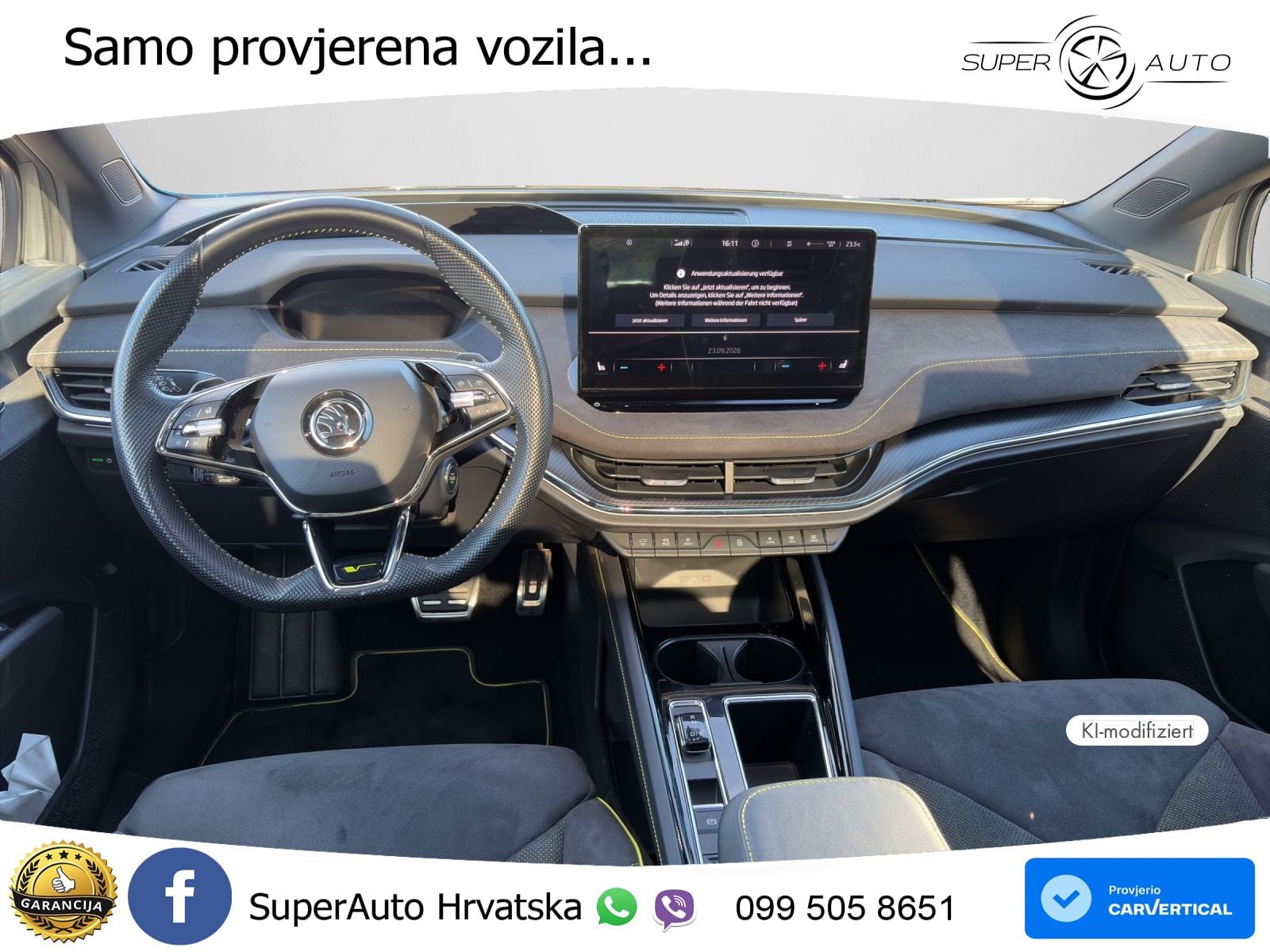 Škoda Enyaq iV RS 82 kWh (299 KS) AWD LED+GR SJED+ACC