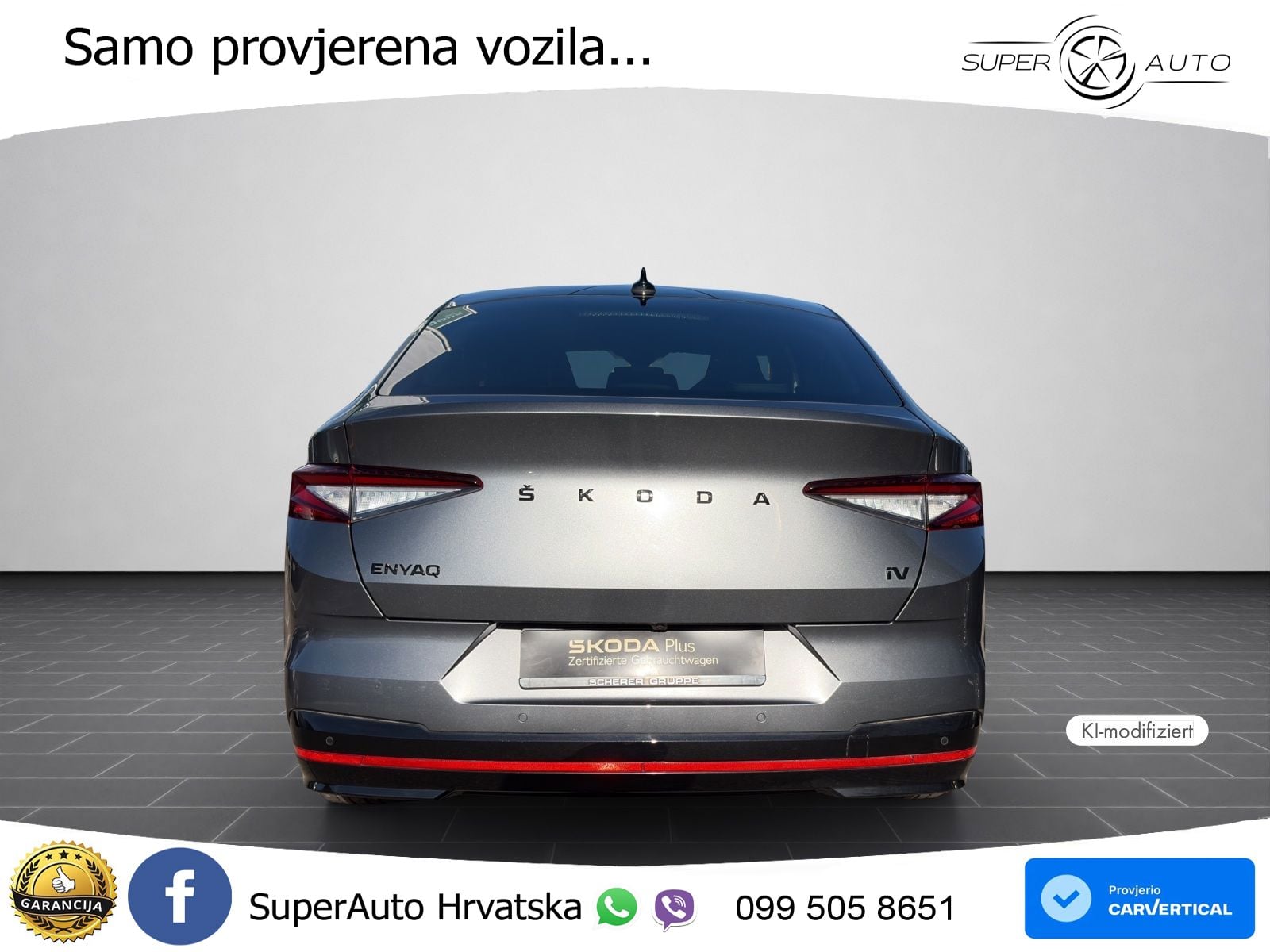 Škoda Enyaq iV RS 82 kWh (299 KS) AWD LED+GR SJED+ACC