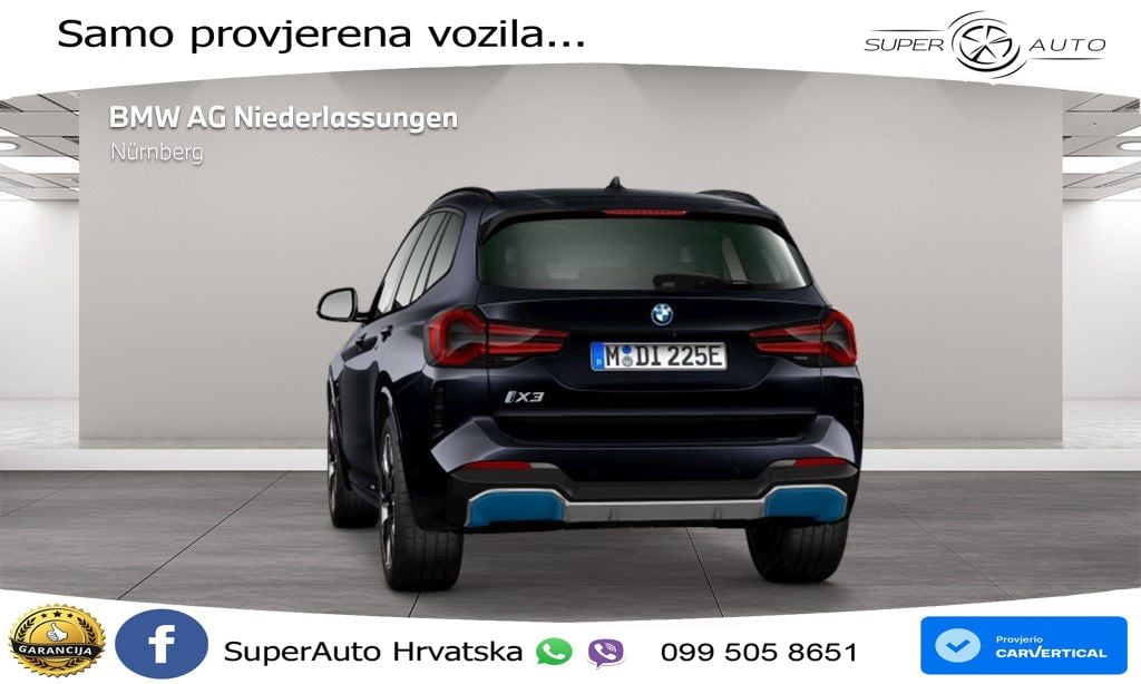 BMW iX3 80 kWh (286 KS) M Sport ACC+HEAD+GR SJED+360+PANO