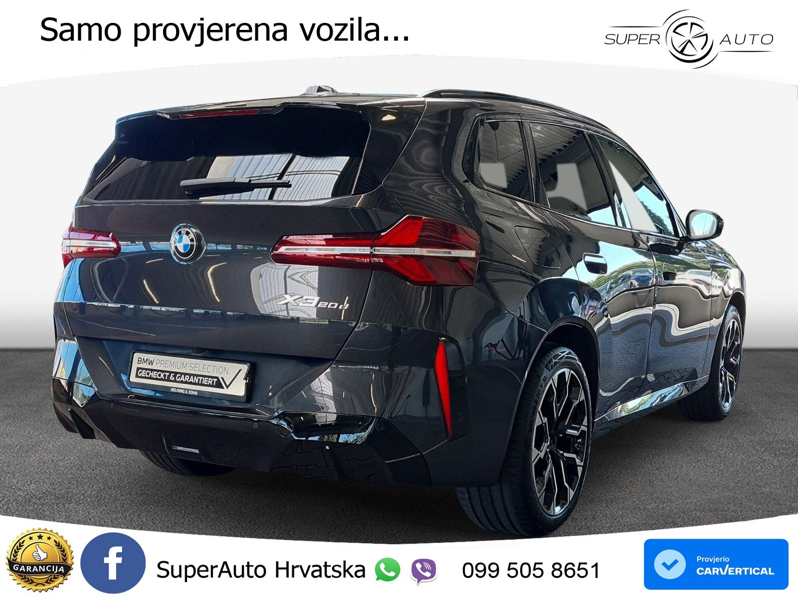 BMW X3 20d xDrive Steptronic M Sport LED+GR SJED+ACC