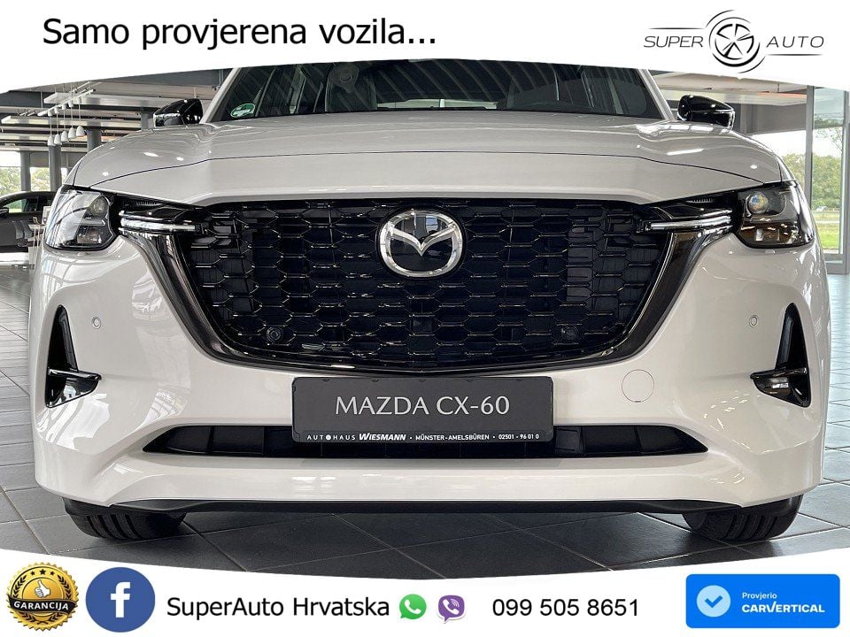 Mazda CX-60 2.5 e-Skyactiv (328 KS) AWD Automatic MATRIX+GR SJED+KAM