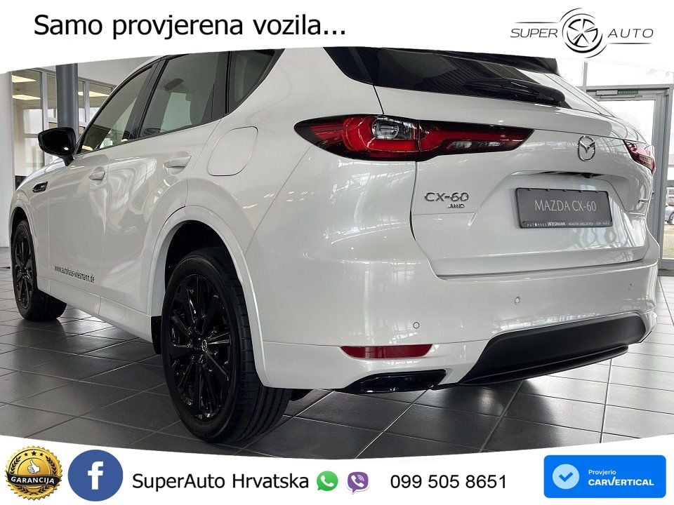 Mazda CX-60 2.5 e-Skyactiv (328 KS) AWD Automatic MATRIX+GR SJED+KAM