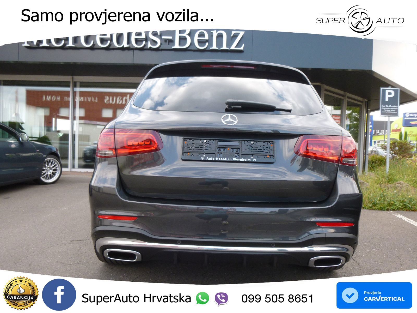 Mercedes GLC 200 (197 KS) 4MATIC G-TRONIC AMG LED+GR SJED+ACC