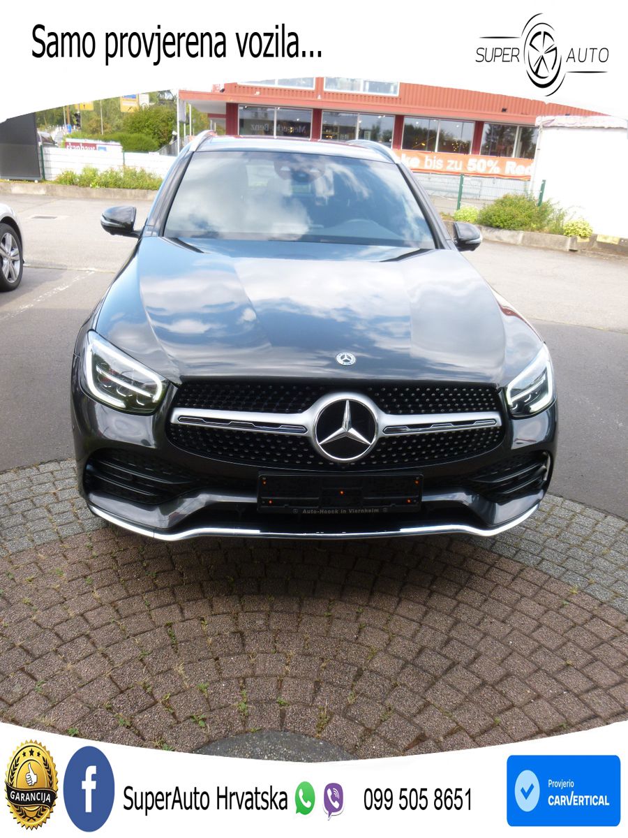 Mercedes GLC 200 (197 KS) 4MATIC G-TRONIC AMG LED+GR SJED+ACC