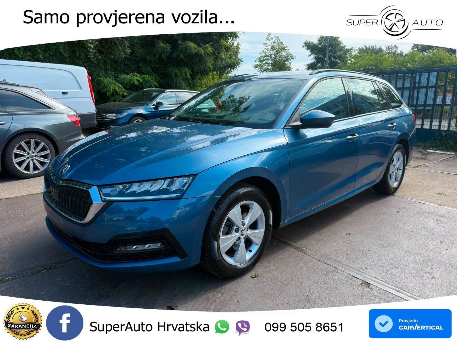 Škoda Octavia Combi 2.0 TDI (150 KS) DSG LED+ACC