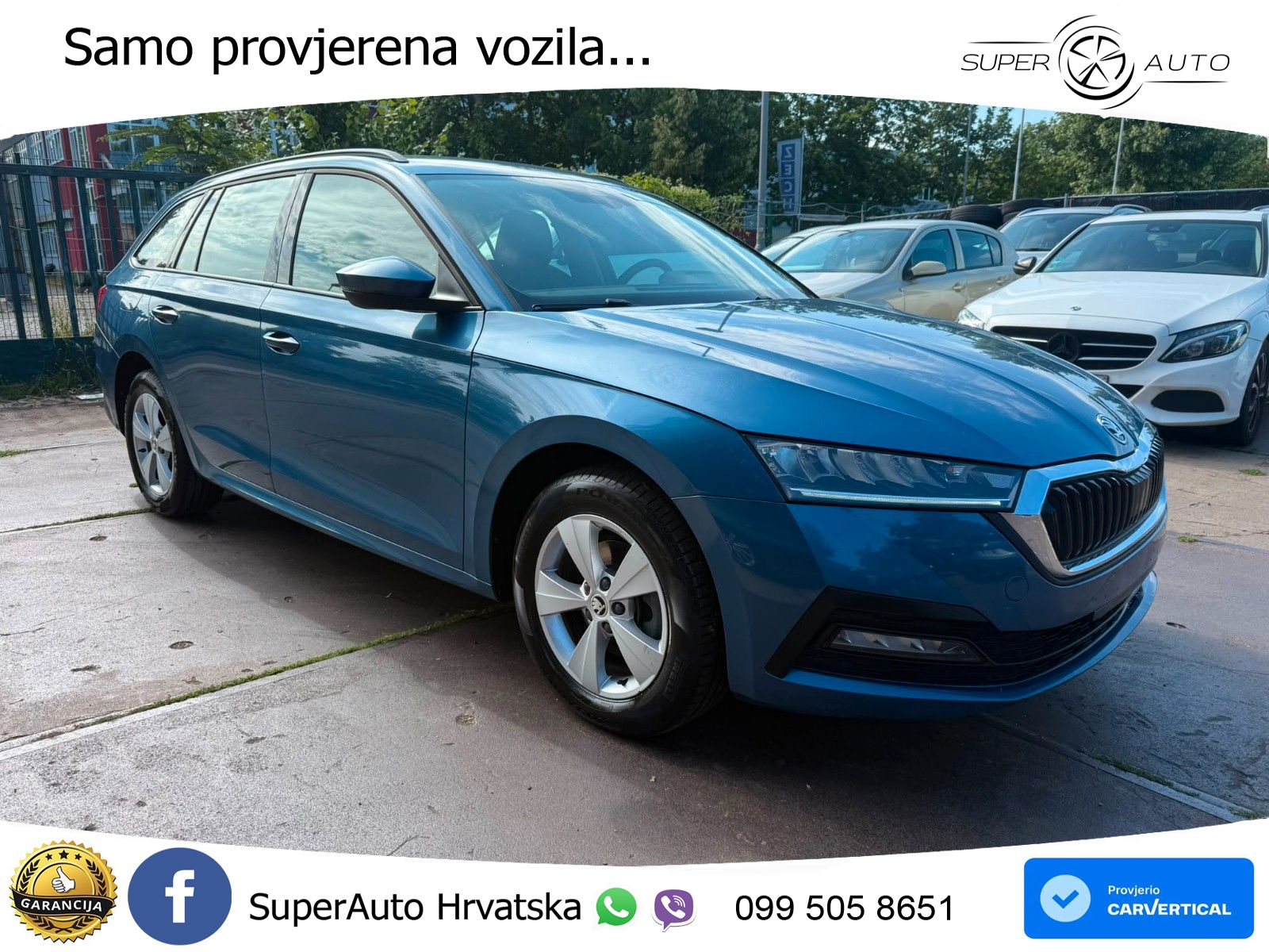 Škoda Octavia Combi 2.0 TDI (150 KS) DSG LED+ACC