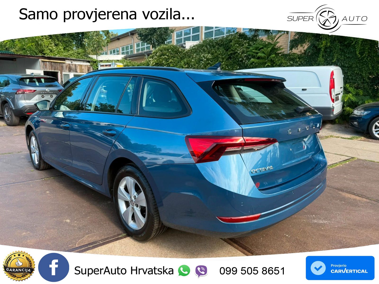Škoda Octavia Combi 2.0 TDI (150 KS) DSG LED+ACC