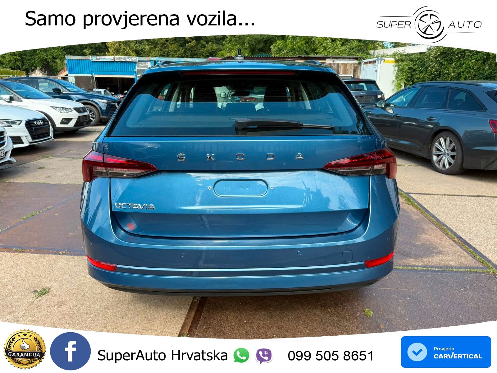 Škoda Octavia Combi 2.0 TDI (150 KS) DSG LED+ACC