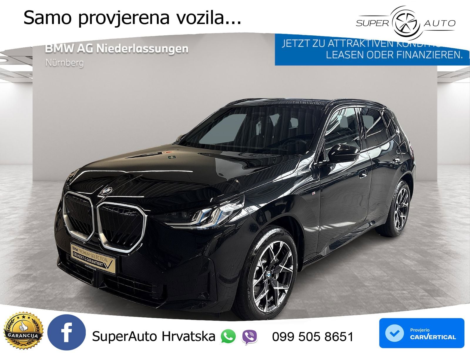 BMW X3 40d xDrive Steptronic M Sport ACC+GR SJED+360+PANO