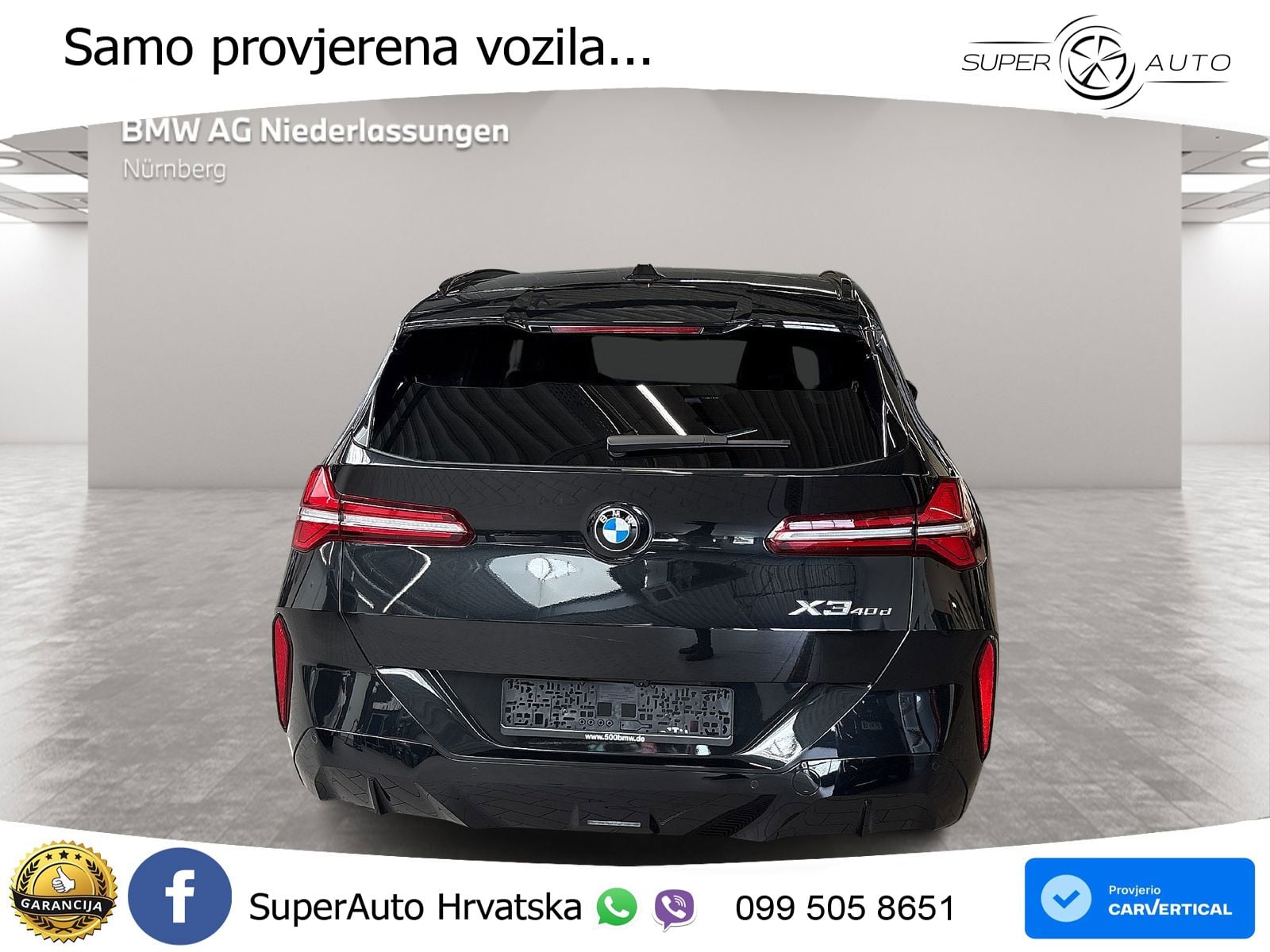BMW X3 40d xDrive Steptronic M Sport ACC+GR SJED+360+PANO