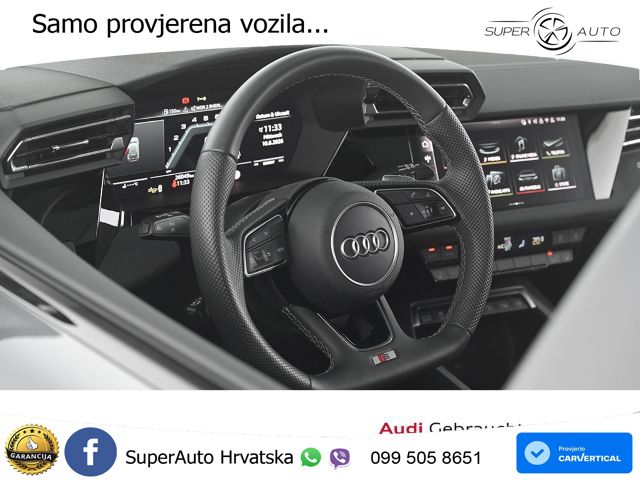 Audi S3 2.0 TFSI (333 KS) quattro S tronic MATRIX+GR SJED+KAM