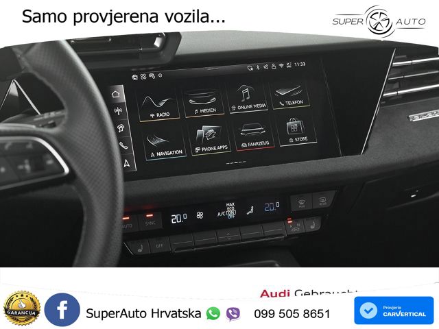 Audi S3 2.0 TFSI (333 KS) quattro S tronic MATRIX+GR SJED+KAM