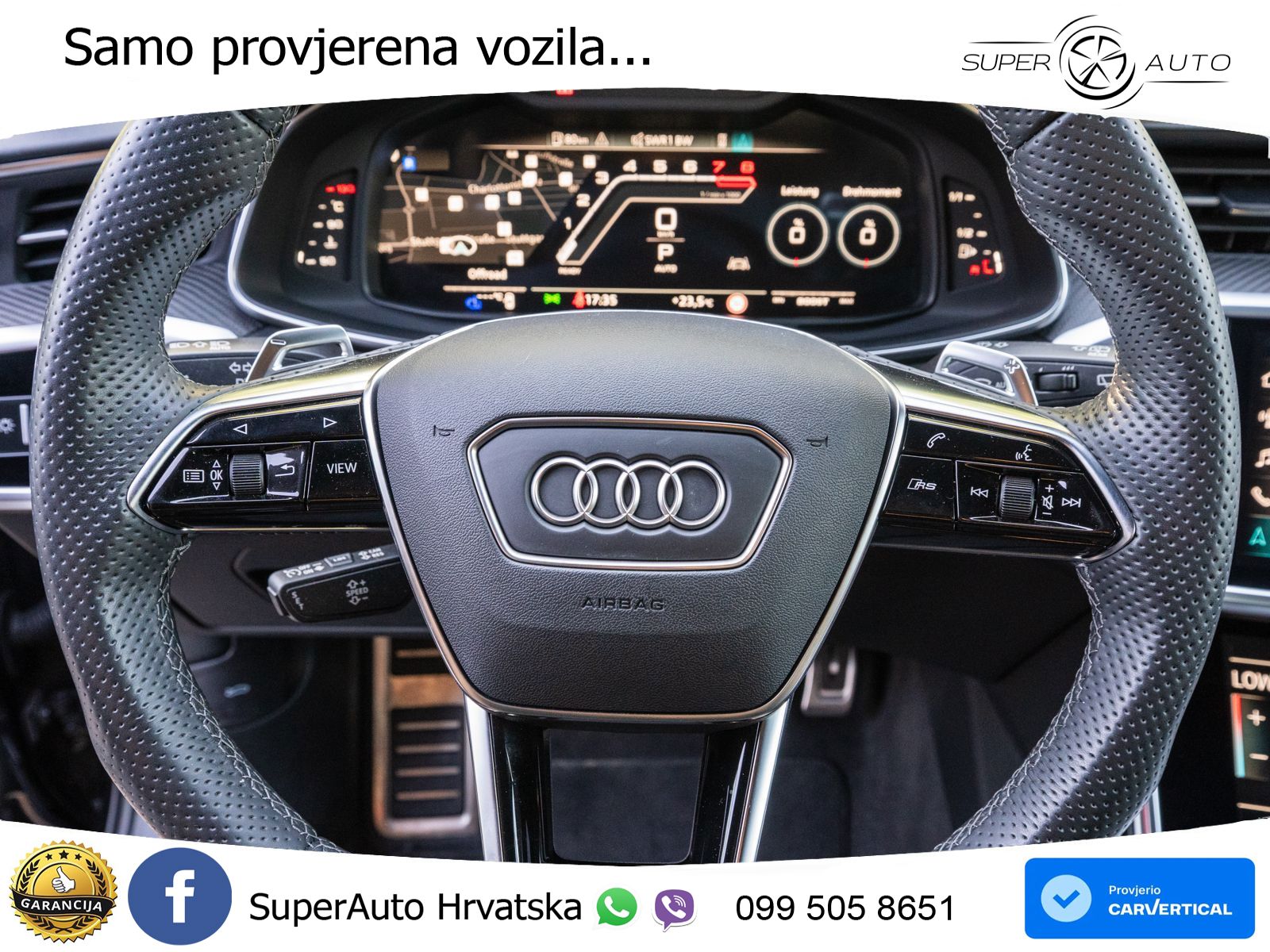 Audi RS6 Avant 4.0 TFSI V8 (600 KS) quattro Tiptronic MATRIX+GR SJED+KAM
