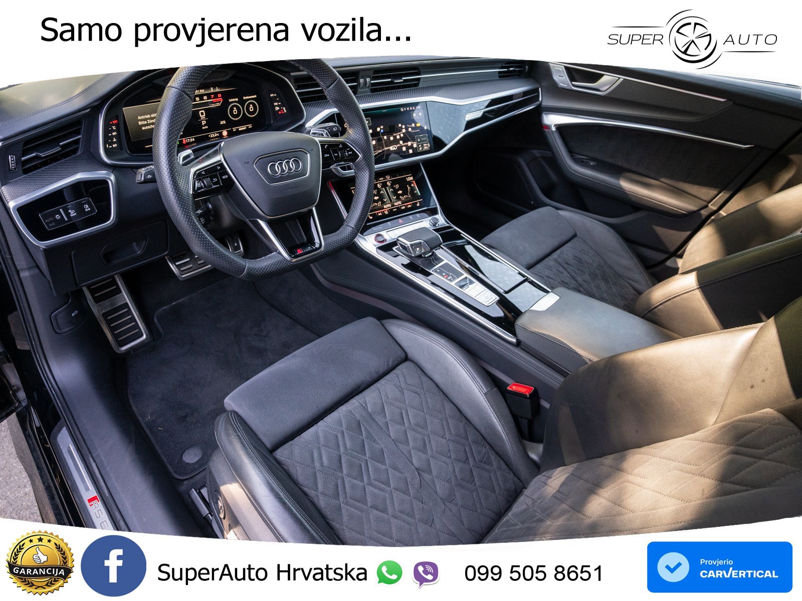 Audi RS6 Avant 4.0 TFSI V8 (600 KS) quattro Tiptronic MATRIX+GR SJED+KAM