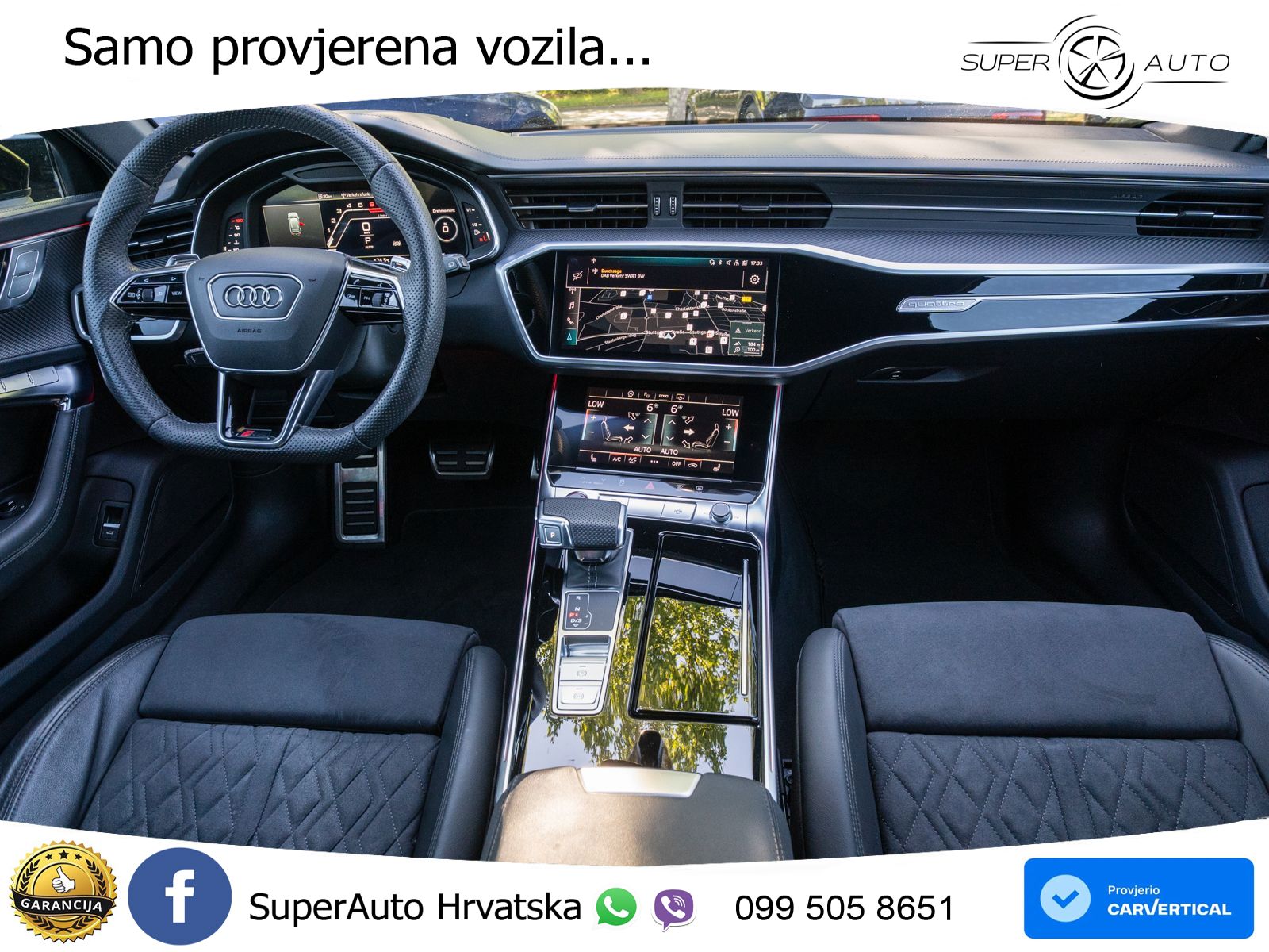 Audi RS6 Avant 4.0 TFSI V8 (600 KS) quattro Tiptronic MATRIX+GR SJED+KAM