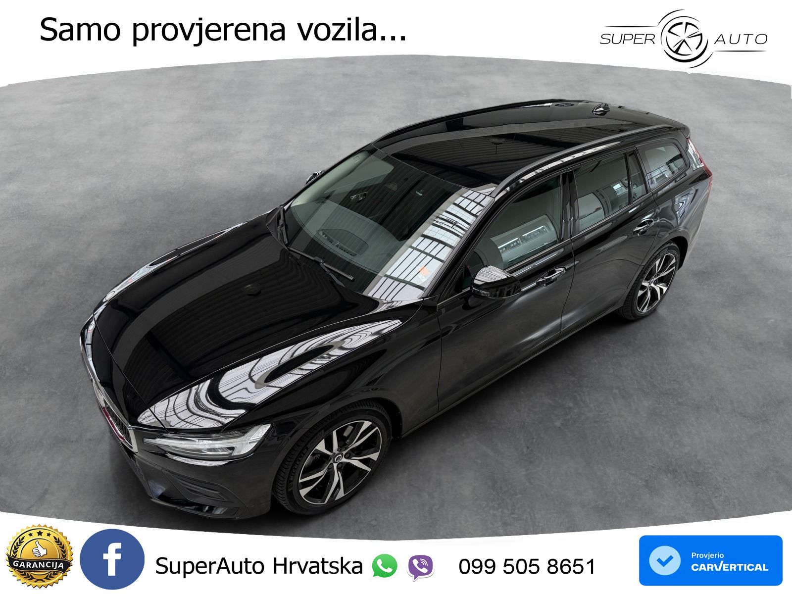 Volvo V60 2.0 B3 DCT LED+GR SJED+ACC