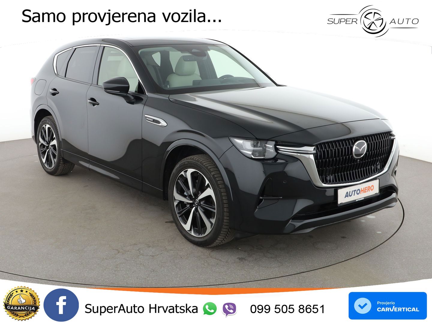 Mazda CX-60 2.5 e-Skyactiv (328 KS) AWD Automatic LED+GR SJED+ACC