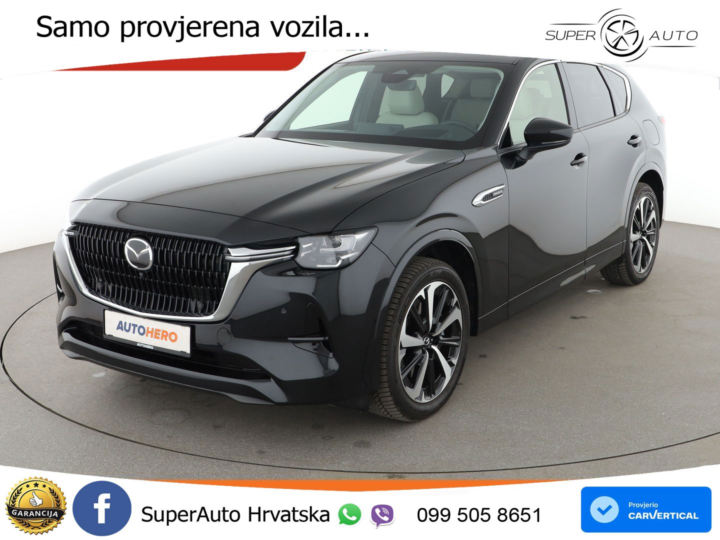 Mazda CX-60 2.5 e-Skyactiv (328 KS) AWD Automatic LED+GR SJED+ACC
