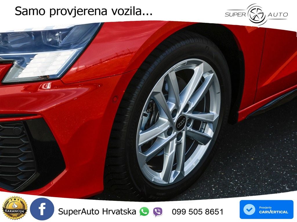 Audi A3 40 TFSI (190 KS) quattro S tronic S line MATRIX+GR SJED+KAM