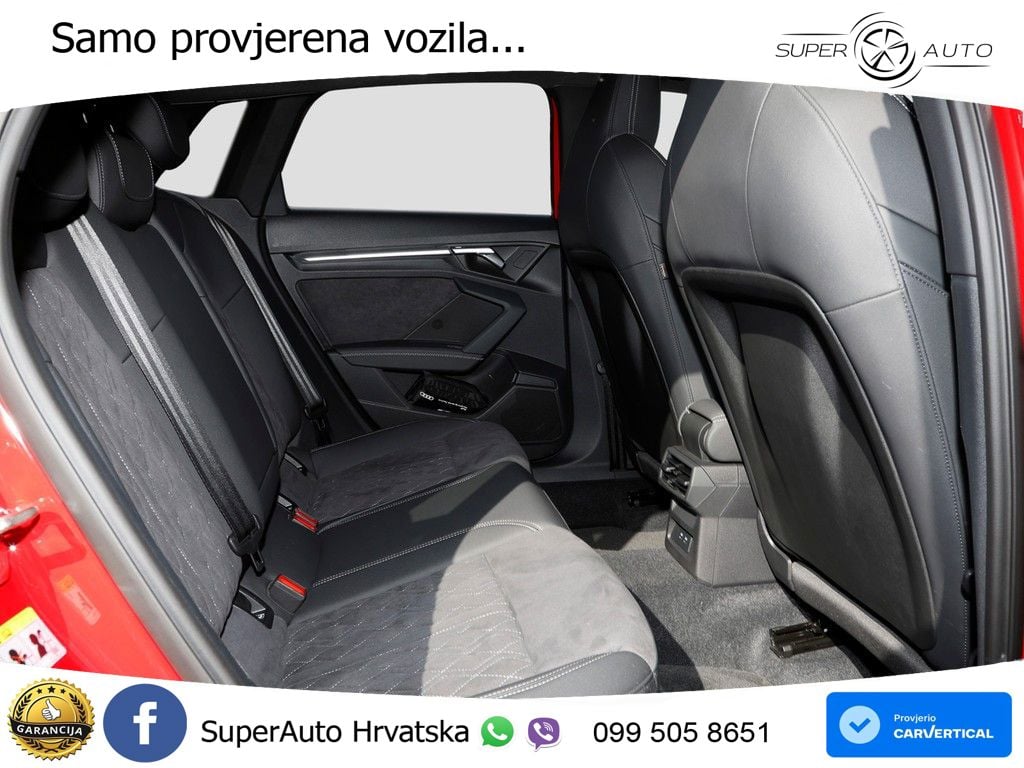 Audi A3 40 TFSI (190 KS) quattro S tronic S line MATRIX+GR SJED+KAM