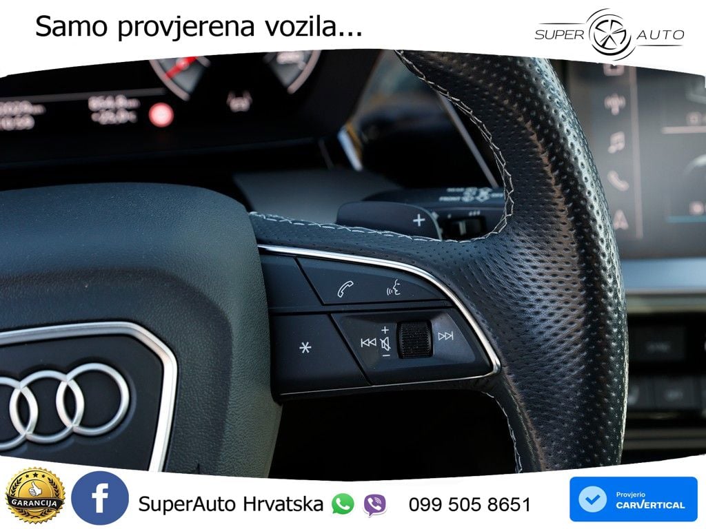 Audi A3 40 TFSI (190 KS) quattro S tronic S line MATRIX+GR SJED+KAM