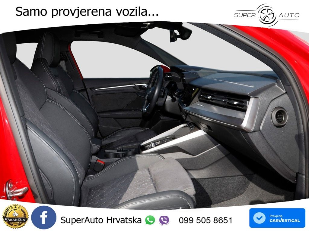 Audi A3 40 TFSI (190 KS) quattro S tronic S line MATRIX+GR SJED+KAM