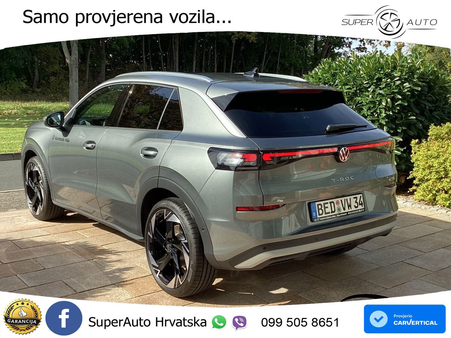 Volkswagen T-Roc 1.5 eTSI (150 KS)  DSG LED+GR SJED+ACC