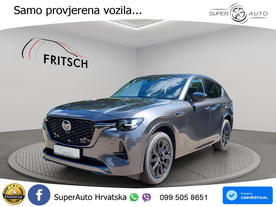 Mazda CX-60 2.5 e-Skyactiv (328 KS) AWD Automatic MATRIX+GR SJED+KAM