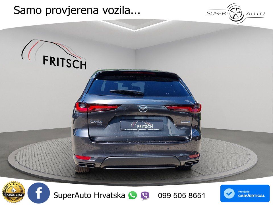 Mazda CX-60 2.5 e-Skyactiv (328 KS) AWD Automatic MATRIX+GR SJED+KAM