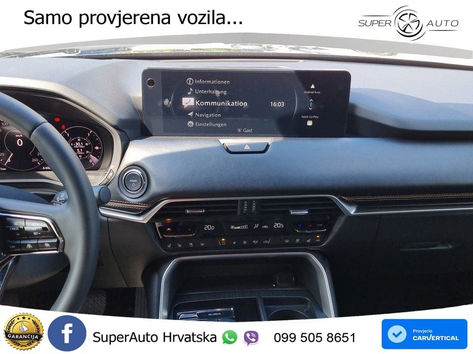 Mazda CX-60 2.5 e-Skyactiv (328 KS) AWD Automatic MATRIX+GR SJED+KAM